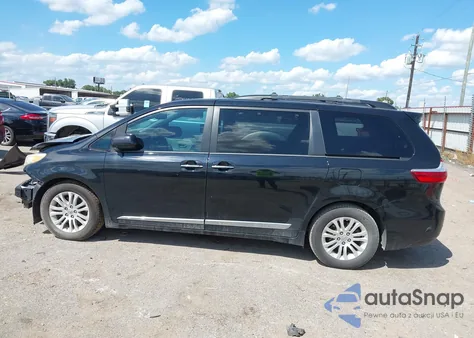 2015 Toyota Sienna Xle 8 Passenger из США, поврежденный, VIN 5TDYK3DC0FS534334